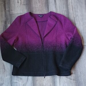 Parkhurst Purple and Black Blazer